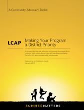 LCAP: Making Your Program a District Priority