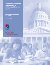 Supporting Continuous Improvement in California's Education System